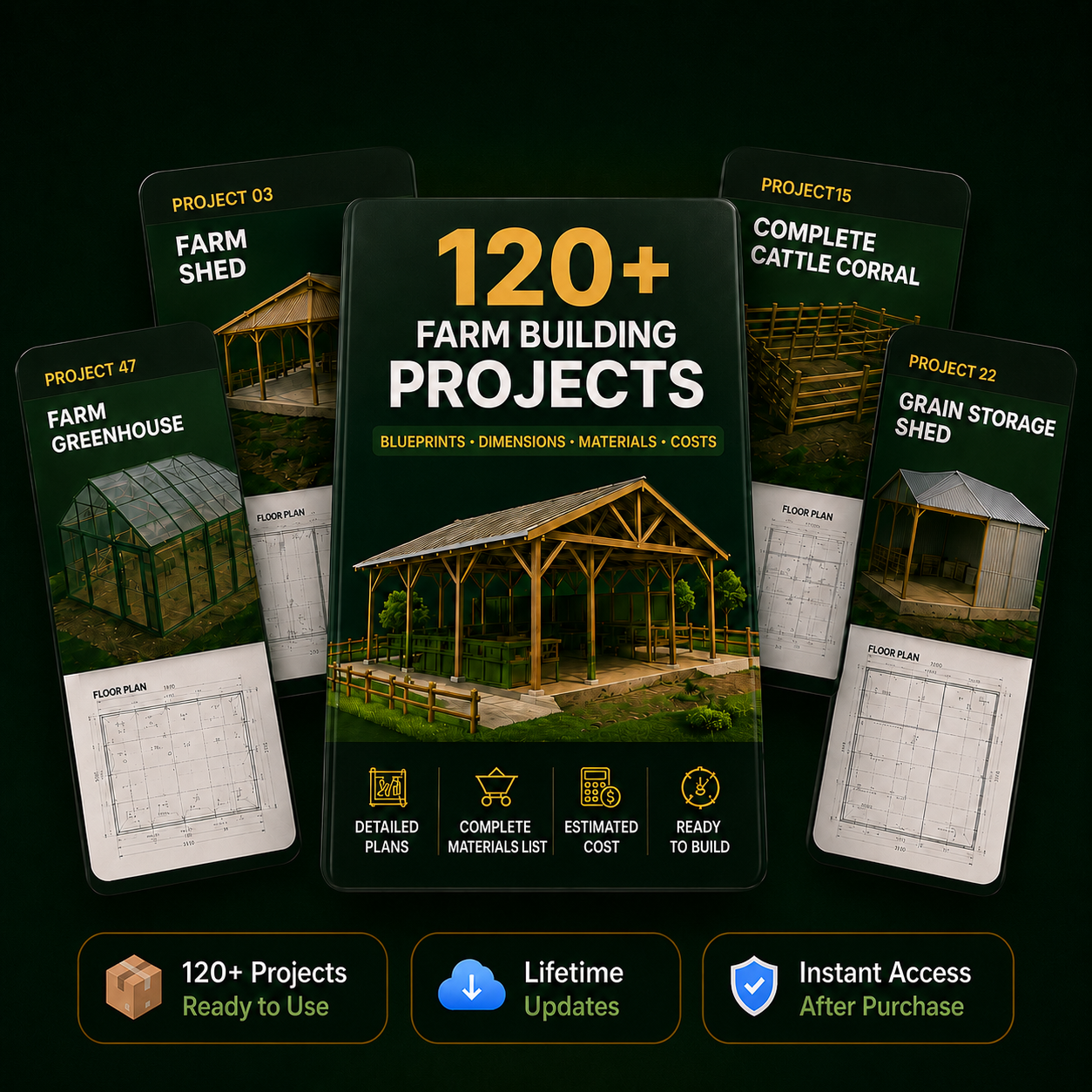 Rural Elite | 120+ Farm Building Plans